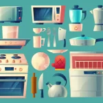 set-kitchen-appliances-washing-machine-toaster-fridge-microwave-kettle_1441-1608